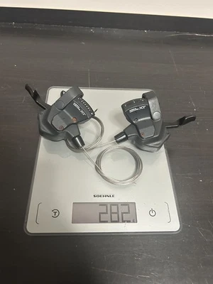 Shimano Deore XT SL-M740 3x8 Speed Triggers MTB Shifters - Image 1 of 4