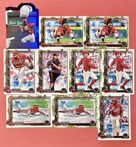 Cincinnati Reds 2025 Topps Holiday Team Bundle (bitte Beschreibung lesen) - Bild 1 von 2