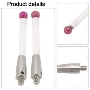 Quality Stainless Steel CMM Probes for Technical Applications Pair of Two - Picture 1 of 24
