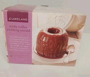 LAKELAND KLEBRIGE TOFFEE PUDDINGFORM - 600ML 18,5CM X 15CM - NEU  - Bild 1 von 3