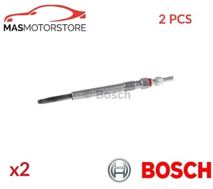 GLÜHKERZE GLÜHKERZEN BOSCH 0 250 404 001 2PCS A FÜR FIAT SCUDO 1.6 D MULTIJET - Picture 1 of 5