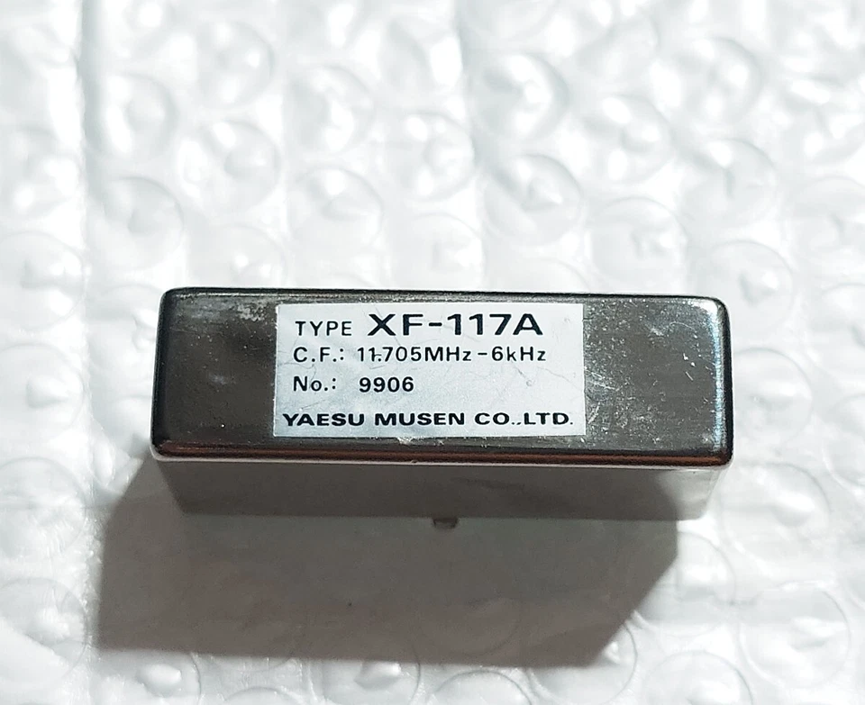 YAESU 9906 XF-117A AM Filter 6kHz for FT-100/D HF Transceiver Rare Vintage JP - Bild 1 von 1