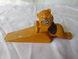Novelty Door Wedge /Door Stop Vintage - Picture 1 of 6