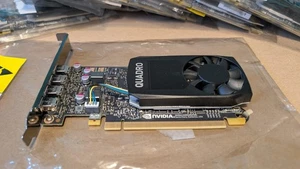 HP 919987-001 Quadro P1000 4GB GDDR5 PCIe Quad Mini DP Graphics Card - Picture 1 of 5