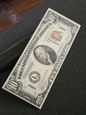 1934A Hawaii $10 - Image 1 of 2