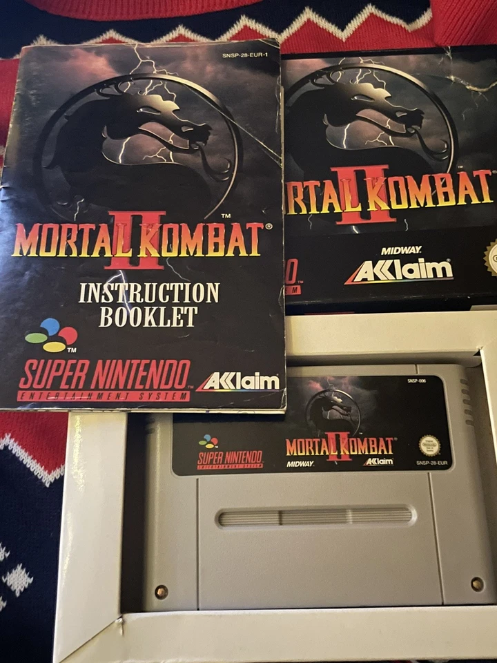 Super Nintendo SNES: Mortal Kombat II - Bild 1 von 4