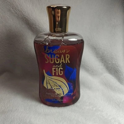 Bath & Body Works Brown Sugar And Fig Shower Gel-10 FL OZ Retired Scent  - Image 1 of 4