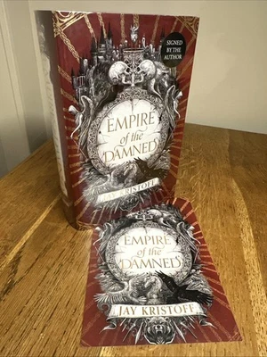 Empire Of The Damned by Jay Kristoff SIGNED 2024 UK 1/1 HB Waterstones Exclusive - Image 1 of 4