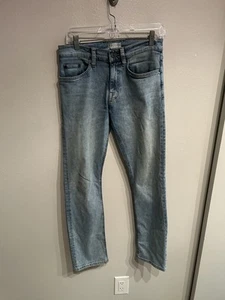 Tecovas Light Blue Slim Jeans Denim Mens Size 30 30x30 - Picture 1 of 11