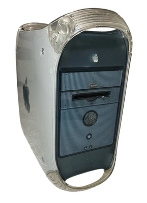 VINTAGE APPLE POWERMAC G4 TOWER M5183 450MHZ 32MB 640MB MAC OS X 10.4.11 - Image 1 of 4