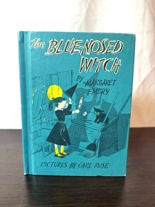THE BLUE-NOSED WITCH : by Margaret Embry : illus Carl Rose : vintage - Picture 1 of 4
