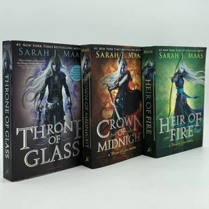 Throne of Glass / Crown of Midnight / Heir of Fire - Sarah J. Maas (OOP tpb lot) - Imagen 1 de 14