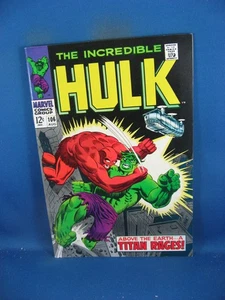 INCREDIBLE HULK 106 VF NM 1968 MARVEL - Picture 1 of 2