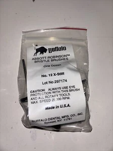 Buffalo Abbott Robinson Bürsten mit Borsten #12 X-Stiff 1 DUTZEND (12 STCK.) - Bild 1 von 10