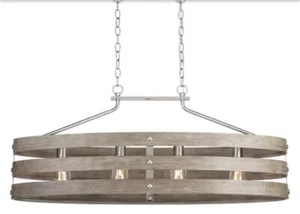 Progress Lighting P400097 Gulliver 4 Light 39"W Linear Chandelier - Grey - Picture 1 of 7
