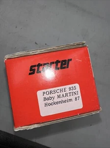 Starter Model Kit 1:43 Porsche 935 Baby Martini Hockenheim 87 NEW - Picture 1 of 5