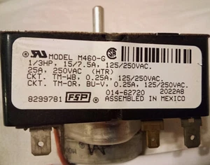 WHIRLPOOL oem Dryer Timer 8299781 8299781A used TESTED⭐60 day warranty FREE SHIP - Picture 1 of 2