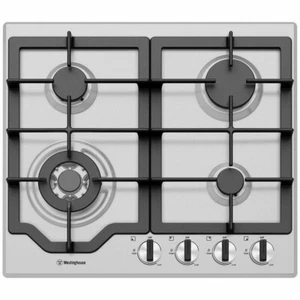 Westinghouse 60cm 4 Burner NG/LPG Cooktop Model WHG644SC RRP $729.00 - Picture 1 of 7
