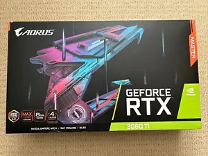 Gigabyte GeForce RTX 3060Ti Aorus Master 8GB Graphics Card - Picture 1 of 8
