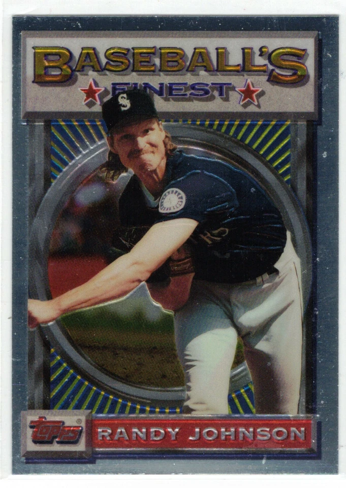 1993 FINEST RANDY JOHNSON #154! MARINERS NICE HOFer - Image 1 of 1