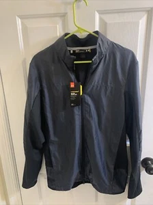 UA Golf Storm Groove Hybrid Full Zip Jacke schwarz Herren SM/P mit Live!Casino Logo - Bild 1 von 7