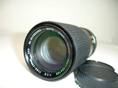 SEARS 80-200mm F/ 4 lens for MINOLTA MD mount camera w. Macro SN841033283 - Image 1 of 4
