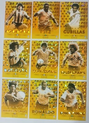 COPA AMERICA USA 2024 Tarjeta FOIL - JUEGO COMPLETO CARTAS LEYENDA - MARADONA / RONALDO & + Foto 1 de 4