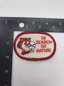 As-Is-Condition Kinda Rough IN SEARCH OF NATURE Tiger Patch T082 - Picture 1 of 3