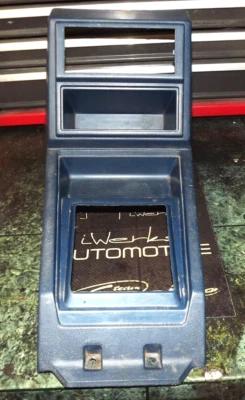 80-86 Nissan Datsun 720 king cab 4x4 truck accessory shifter pocket console blue - Image 1 of 4