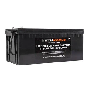 iTECH200 | Deep Cycle Lithium Battery | LiFePO4 200Ah 12v - Picture 1 of 6
