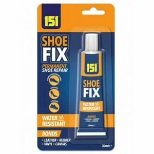 Shoe Boot Fix Repair Glue Adhesive Waterproof Bond Leather Canvas Rubber Heels - Picture 1 of 1