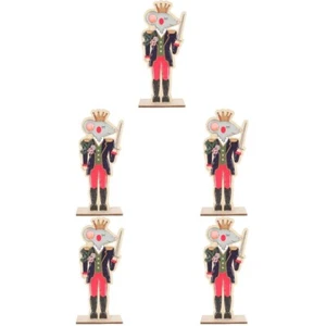 5 PCS Nutcracker Ornament Christmas Gifts Nutcrackers Decorations - Picture 1 of 12