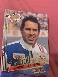 1993 David Pearson Platinum Rookie Thunder Trading Card. Rookie Of The Year 1960 - Bild 1 von 2
