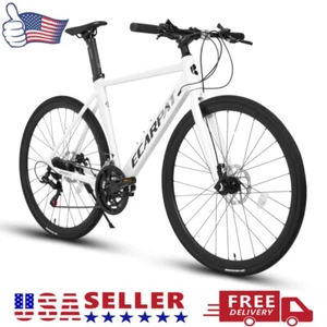 700c Tires Road Bike 14-Speed Shimano Disc Brakes Racing Bike City Road Bicycle - Picture 1 of 10