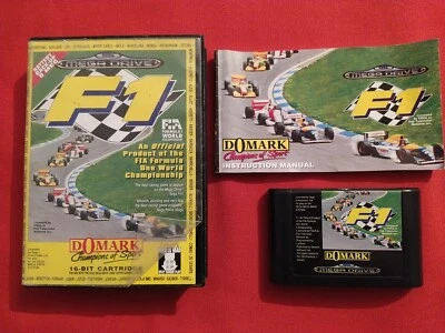 F1 SEGA MEGA DRIVE Complete PAL FR - Image 1 of 3