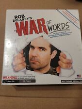 NIB Rob Delaney's War of Words (2013) Factory Sealed Adult Themed Board Game Fun
