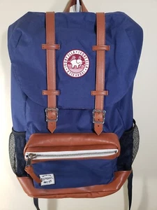 Elephants - Ivory Ella Navy Blue & Wine Save The Elephants Backpack Read Desc ๐ - Picture 1 of 11