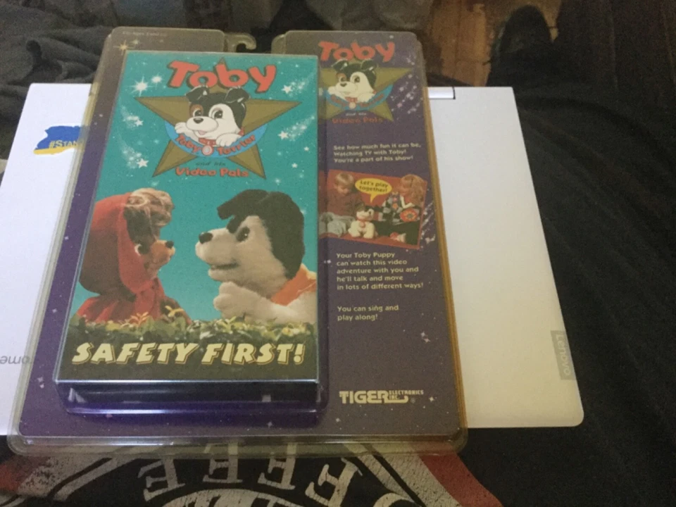 Vintage Toby Terrier Video Adventures Safety First VHS Video Pals Tiger 1993 - Image 1 of 1