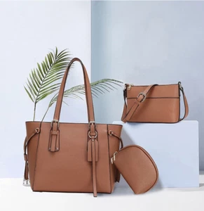 Handtaschen für Damen, JOSEKO Mode Tragetasche Schultertaschen 3in 1 - Bild 1 von 6