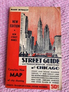 1947: Guida di Chicago Street; 156 pagine - Foto 1 di 9