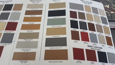 BMW E31 840CI 840I 850CI 850I REAR UPHOLSTERY SEAT KIT SET LEATHER NEW BEAUTIFUL - Image 1 of 4