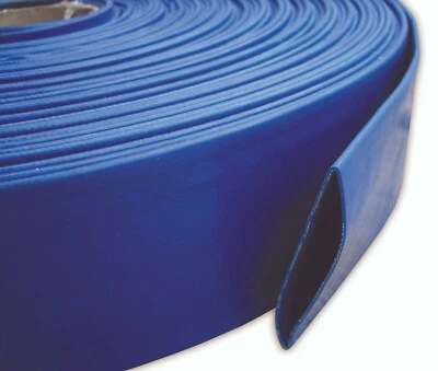 BRADAS LAYFLAT dirty water pump discharge hose,pvc ,all sizes,50m + 100m,