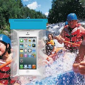 Neck Strap Waterproof Underwater Pouch Dry Case Cover For Smartphone iPad Tablet