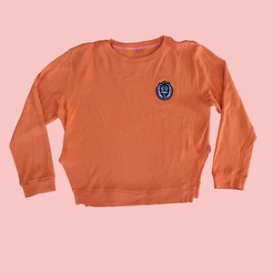 Paul Frank Orange Y2K Grunge Vintage T shirt 2000s Long Sleeve Top, Size L/XL - Picture 1 of 4