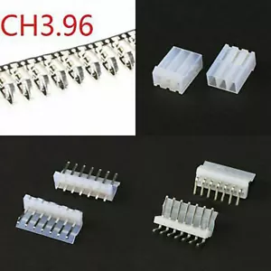 Conectores de carcasa de cabezal de pasador recto y doblado terminal de engarce hembra CH3,96 mm - Imagen 1 de 15