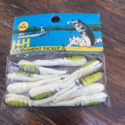 Vintage Crappie Bait H&H Tournament Tackle 10 Pk - Image 1 of 3