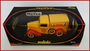 1991 Solido Prestige 1930’s FORD KODAK CAMERAS PICKUP TRUCK  1/18 Die Cast - Picture 1 of 5