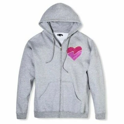 Sudadera con capucha gris con cremallera Pride Rainbow Scribble para mujer, gris jaspeado - nueva elige la talla Foto 1 de 2