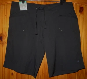 New FREE COUNTRY Black ACTIVE WEAR Bermuda BOARD SHORTS Swim Suit Bottoms XL 16 - Picture 1 of 3