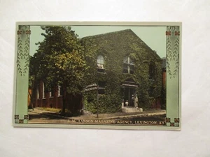Lexington Kentucky JM Hanson Magazine KY Postcard - Picture 1 of 2